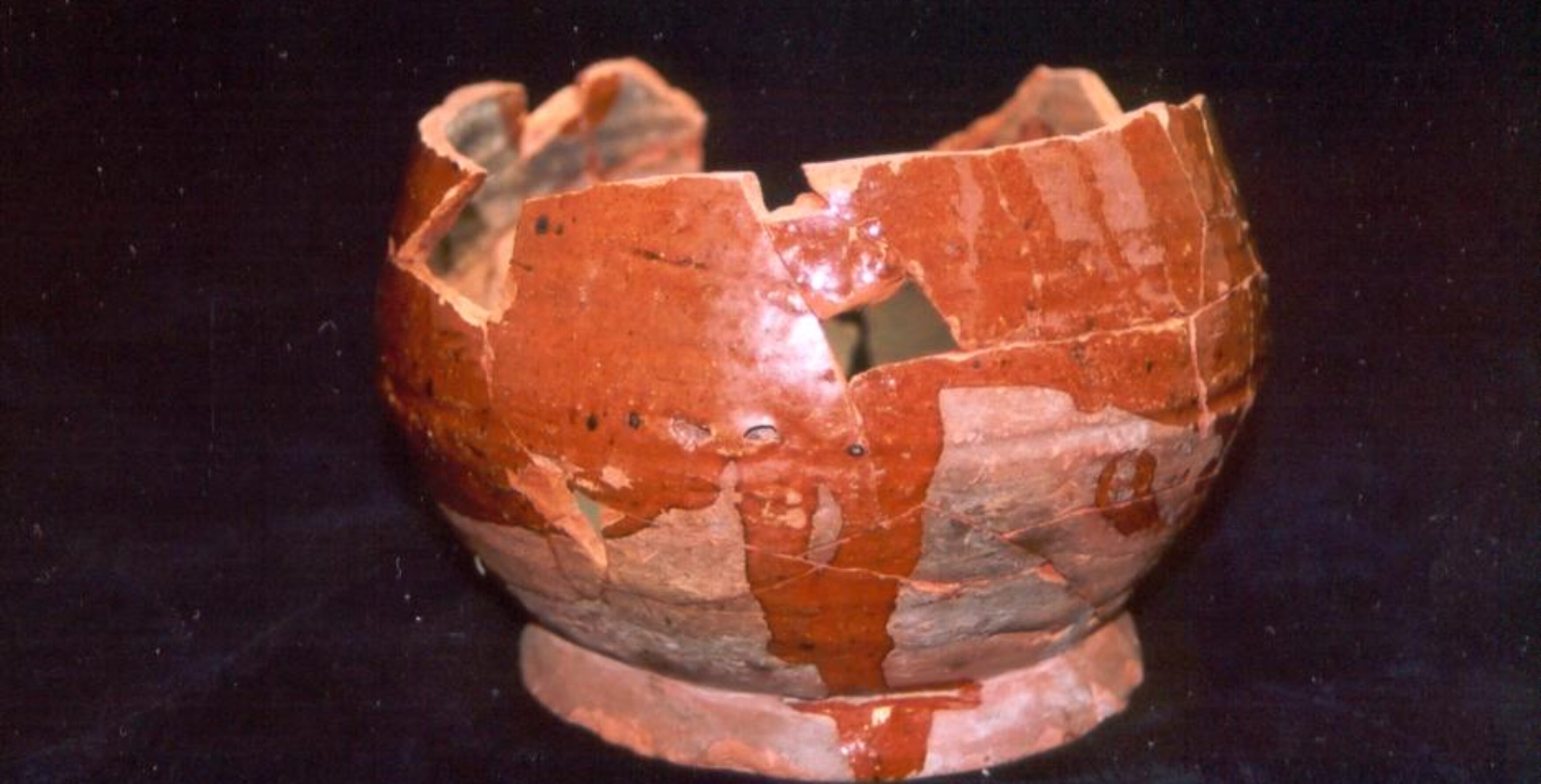Archeologische pot p